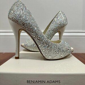 Benjamin Adam’s London Charlize Swarovski Covered Heels